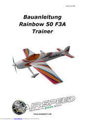 Airspeed Rainbow 50 F3A Bauanleitung