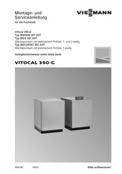 Viessmann Vitocal 350-G Montage- Und Serviceanleitung