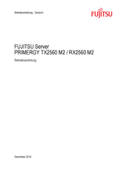 Fujitsu PRIMERGY TX2560 M2 Betriebsanleitung