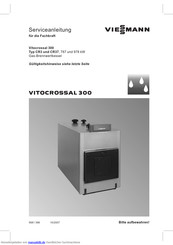Viessmann VITOCROSSAL 300 CR3 Serviceanleitung