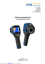 PCE Instruments PCE-TC-30 Bedienungsanleitung