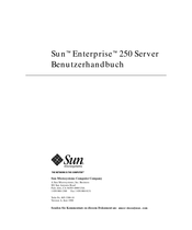 Sun Microsystems Enterprise 250 Benutzerhandbuch