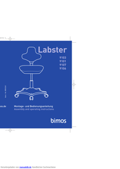 Bimos Labster 9103 Montage- Und Bedienungsanleitung