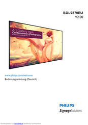 Philips BDL9870EU Bedienungsanleitung