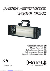 Briteq MEGA-STROBE 1500 DMX Bedienungsanleitung