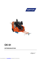 Norton Clipper CK 61 Betriebsanleitung
