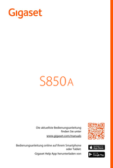 Gigaset S850A Handbuch