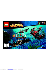 LEGO DC comics Super Heroes 76027 Montageanleitung
