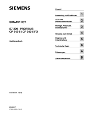 Siemens CP 342-5 FO Gerätehandbuch