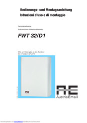 AE FWT 32/D1 Bedienungs- Und Montageanleitung