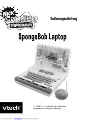 VTech SpongeBob Laptop Bedienungsanleitung