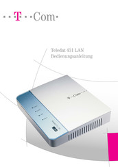 T-COM Teledat 431 LAN Bedienungsanleitung