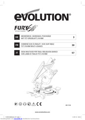 Evolution fury 62102 Gebrauchsanweisung