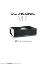Scansonic M7 Bedienungsanleitung