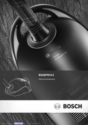 Bosch BSG8PRO12 Gebrauchsanweisung