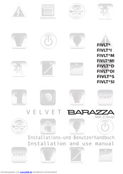 Barazza FIVLT*M serie Installations- Und Benutzerhandbuch