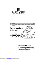Axon AIX-103 Bedienungsanleitung