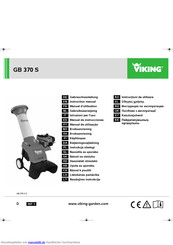 Viking GB 370 S Gebrauchsanleitung