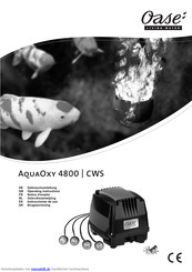 Oase AquaOxy 4800 CWS Gebrauchsanleitung