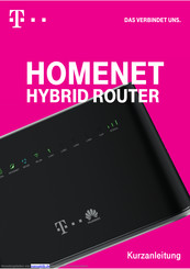 T-Mobile homenet hybrId router Kurzanleitung