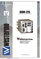 Wolverine DDW-225 Bedienungsanleitung