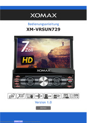 XOMAX XM-VRSUN729 Bedienungsanleitung