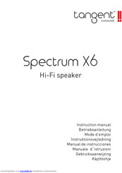 Tangent Spectrum X6 Betriebsanleitung