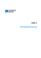 Dürkopp Adler 506-3 Anleitung