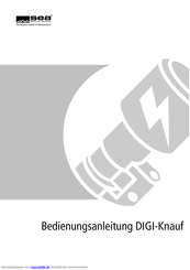SEA DIGI-Knauf Bedienungsanleitung