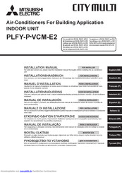 Mitsubishi Electric PLFY-P Installationshandbuch