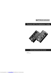 Pronomic 00039157 Bedienungsanleitung