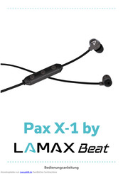 LAMAX BEAT Pax X-1 Bedienungsanleitung