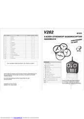 WLtoys V262 Handbuch