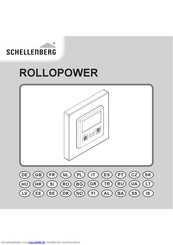 Schellenberg ROLLOPOWER Anleitung