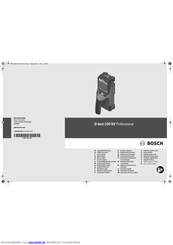Bosch D-tect 150 SV Originalbetriebsanleitung
