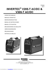 Lincoln Electric INVERTEC V305-T AC/DC Bedienungsanleitung