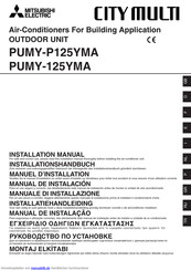 Mitsubishi Electric CITY MULTI PUMY-125YMA Installationshandbuch