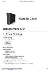 Transcend StoreJet Cloud 110 Benutzerhandbuch