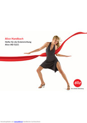 ALICE IAD 5221 Handbuch