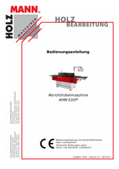 Holzmann AHM 530P Bedienungsanleitung