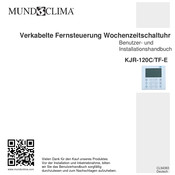 MUND CLIMA KJR-120C/TF-E Benutzer- Und Installationshandbuch