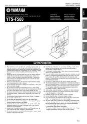 Yamaha YTS-F500 Installationsanleitung