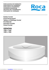 Roca GENOVA Installationsanleitung