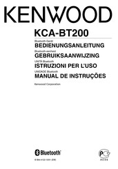 Kenwood KCA-BT200 Bedienungsanleitung
