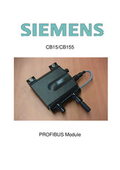 Siemens CB155 Bedienungsanleitung