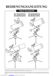 SKY-WATCHER SK 76/300 EQ/TA Bedienungsanleitung