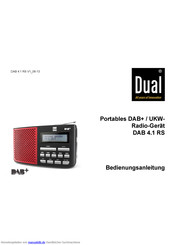 Dual DAB 4.1 RS Bedienungsanleitung