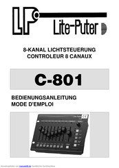 Lite-Puter C-801 Bedienungsanleitung