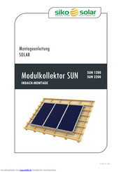 Siko SUN 1200 Montageanleitung