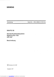Siemens simatic s5-115u Beschreibung